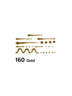 Universal outliner Rosa – 160 Gold glitter