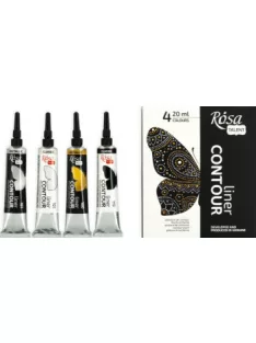   Universal contour set 4x20ml – metallic and classic colours