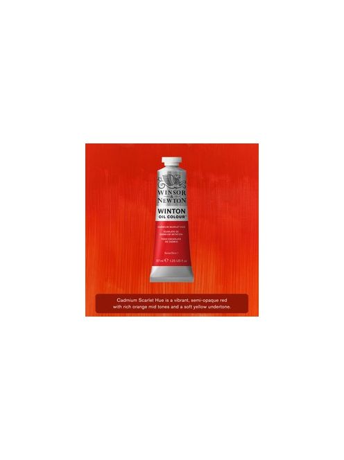Oil paint Winton 37ml - 107 cadmium scarlet hue