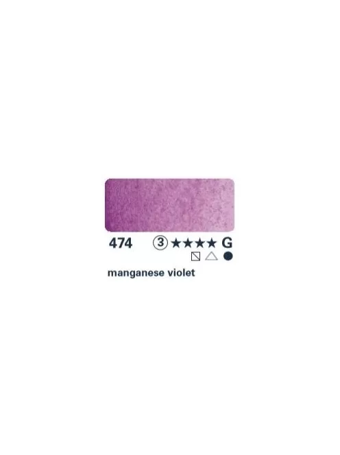 akvarell paint Horadam 1/2 – 474 manganese violet