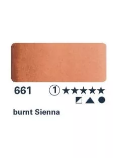 Akvarellfesték Horadam 1/2 - 661 égetett Sienna