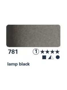 akvarell paint Horadam 1/2 – 781 lamp black