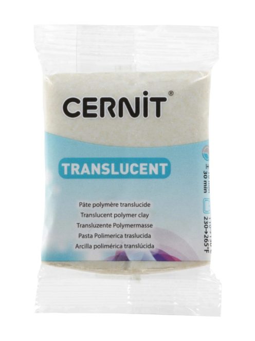 Cernit modellező paszta 56g – 6050 Áttetsző Csillámos Arany