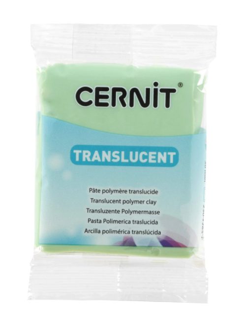 Cernit modellező massza 56g – 6605 Áttetsző lime zöld