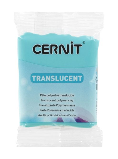 Cernit modellező massza 56g – 6620 Áttetsző smaragdzöld