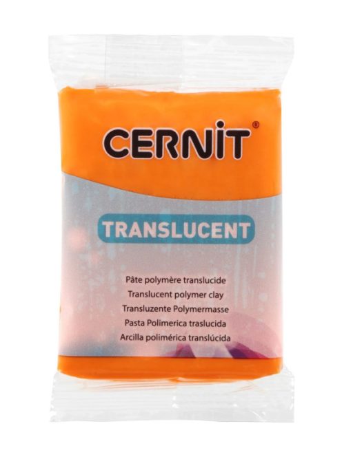 Cernit modellező massza 56g – 6752 Áttetsző narancssárga