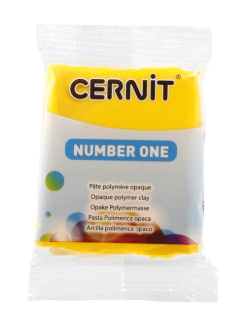 Cernit modellezőanyag 250g – 700 sárga