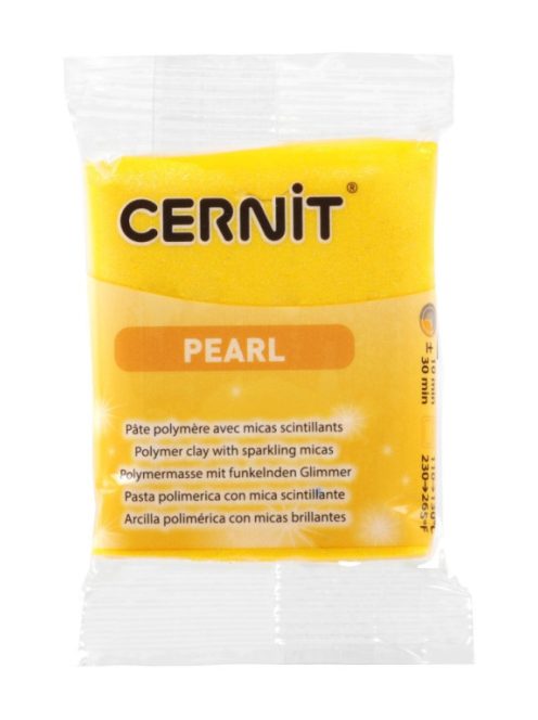 Cernit modellező paszta 56g – 700 Pearl Yellow