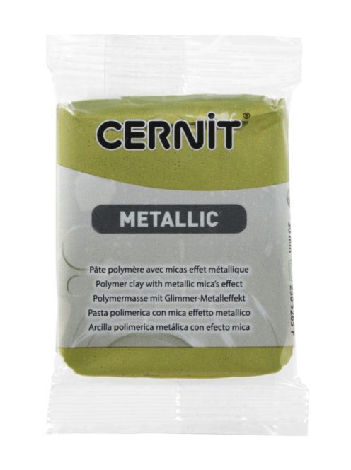 Cernit modellezőpaszta 56g – 051 Metálzöldarany
