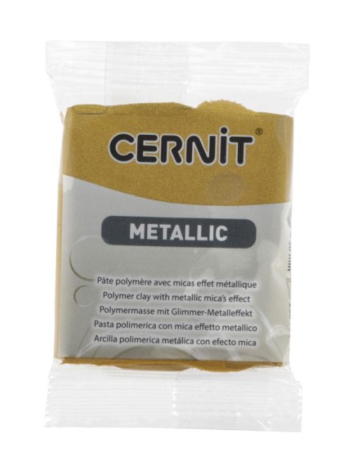 Cernit modellező paszta 56g – 055 Metál antikolt arany