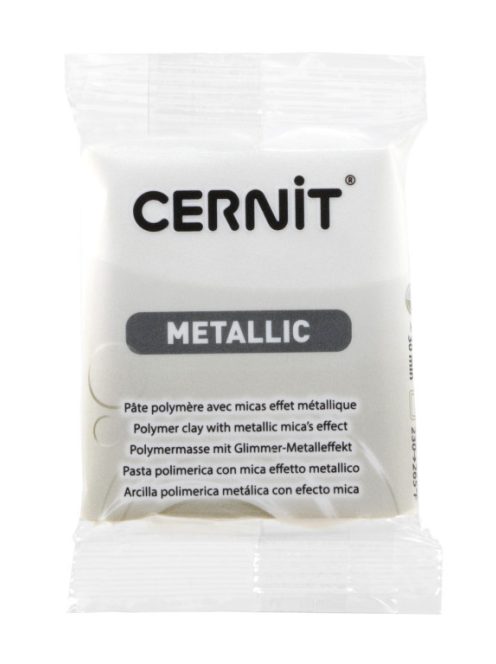 Cernit modellező paszta 56g – 085 Metál gyöngyfehér