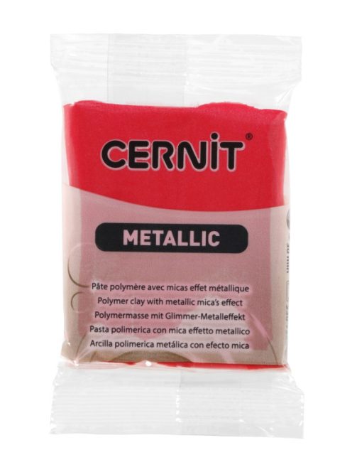 Cernit modellezőpaszta 56g – 400 metálpiros