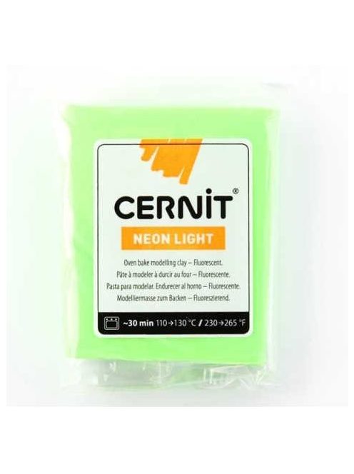 Cernit modellezőanyag 56g – Neon világoszöld