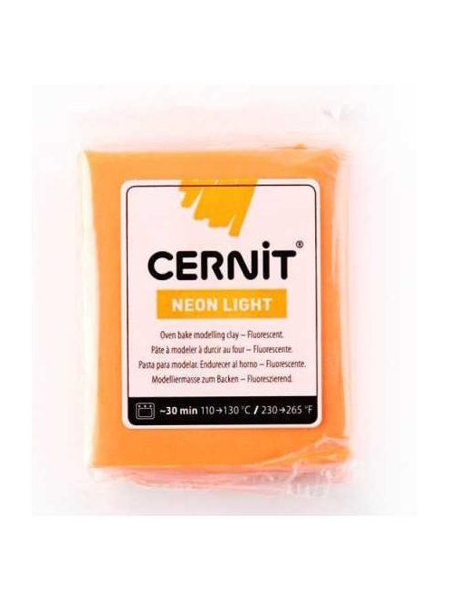 Cernit modellezőanyag 56g – Neon világos narancssárga