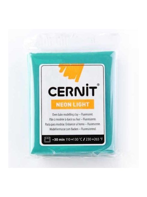 Cernit modellezőanyag 56g – Neon türkiz