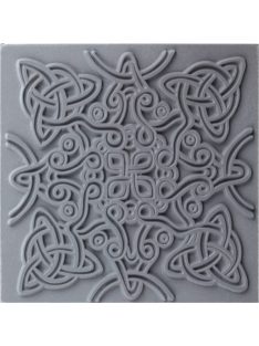 Cernit textúra 9x9cm kelta csomó