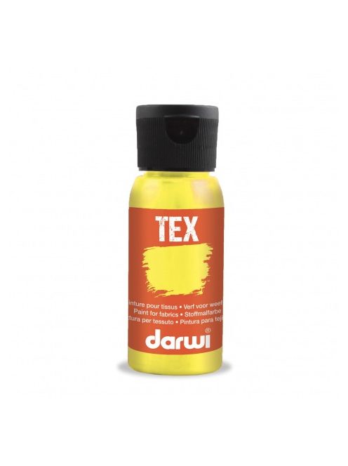 Darwi Tex textilfesték 50ml – 723 Neon sárga