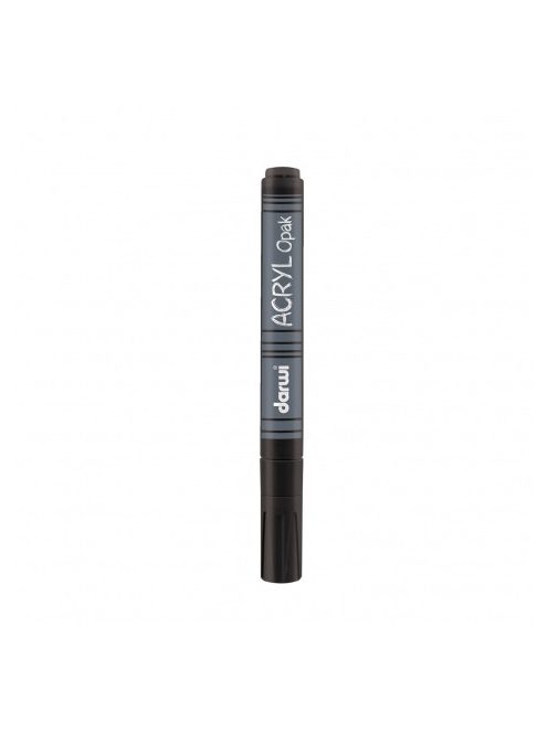 Darwi akril marker 3 mm – 100 fekete