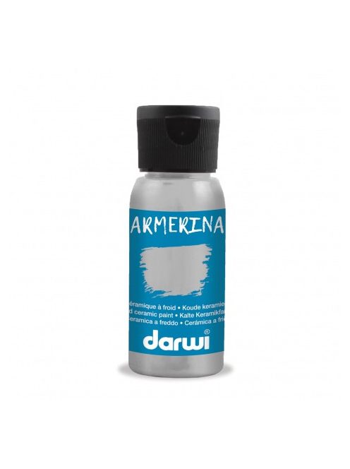 Darwi Armerina porcelánfesték 50ml – 080 Ezüst