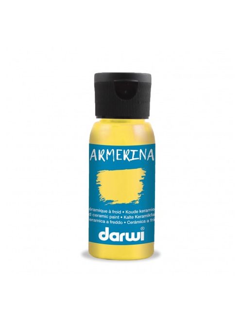 Darwi Armerina porcelánfesték 50ml – 720 Sötétsárga