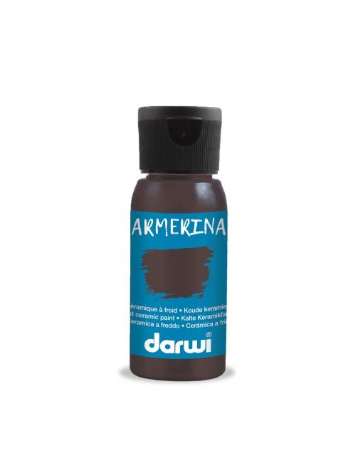 Darwi Armerina porcelánfesték 50ml – 805 Sötétbarna
