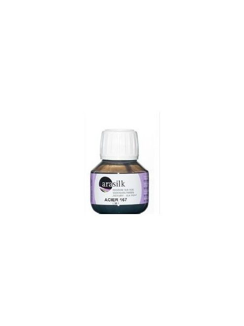 Darwi Arasilk selyemfesték 50ml – 167 Acélszürke