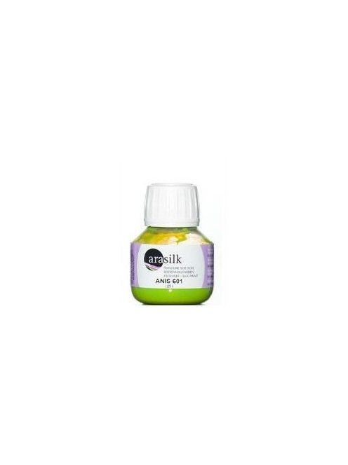 Darwi Arasilk selyemfesték 50ml – 601 Lime zöld