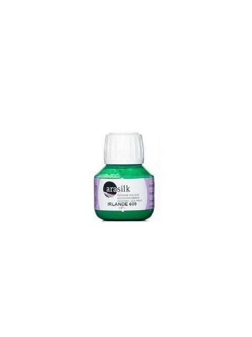 Darwi Arasilk selyemfesték 50ml – 609 Írország zöld