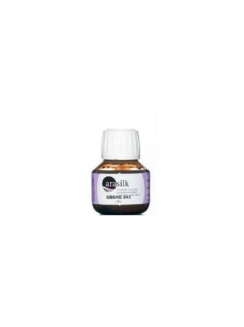 Darwi Arasilk selyemfesték 50ml – 843 Ébenbarna