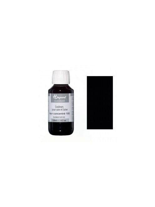 Dupont selyemfesték gőzöléssel 125ml - 100 Fekete