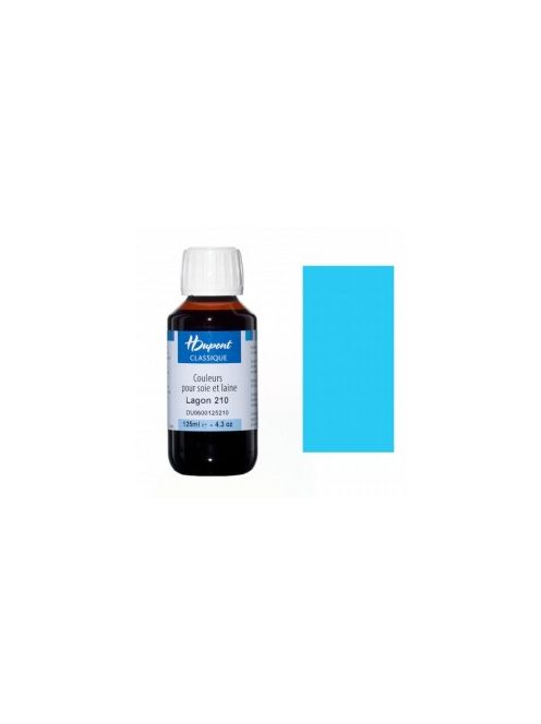 Dupont selyem festék 125ml - 210 Lagúnakék