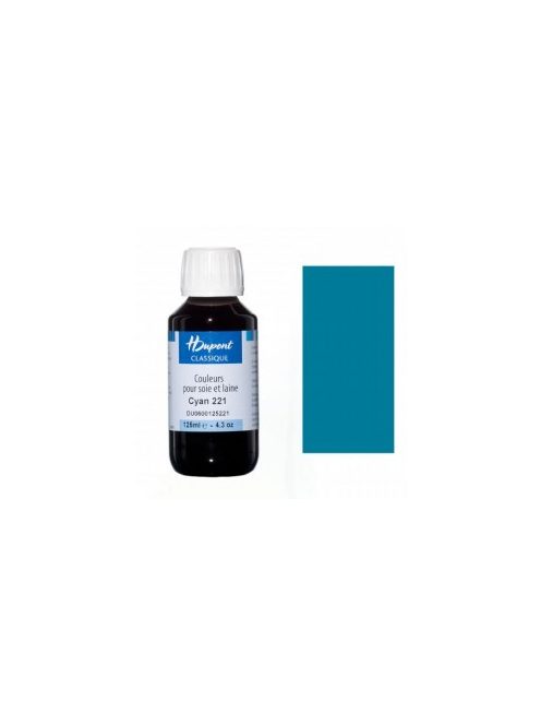 Dupont selyemfesték 125ml – 221 Ciánkék