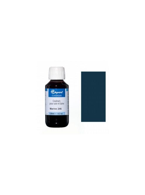 Dupont selyem festék 125ml - 246 Sötétkék
