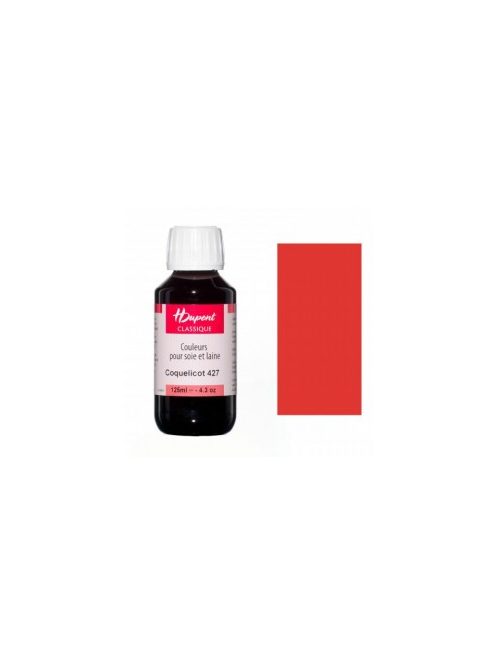 Dupont selyem festék 125ml - 427 Piros pipacs