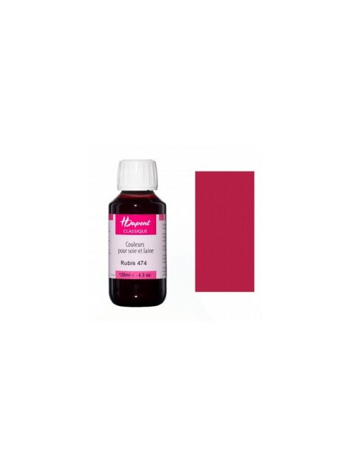 Dupont selyem festék 125ml - 474 Ruby