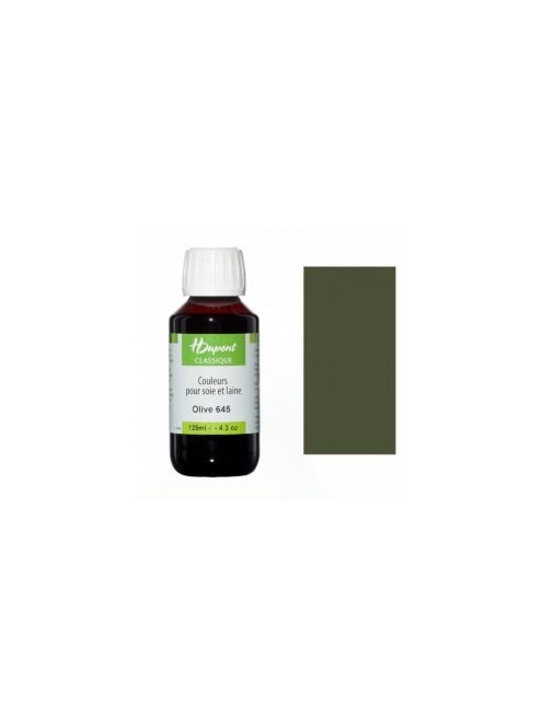 Dupont selyemfesték 125ml - 645 Olivazöld