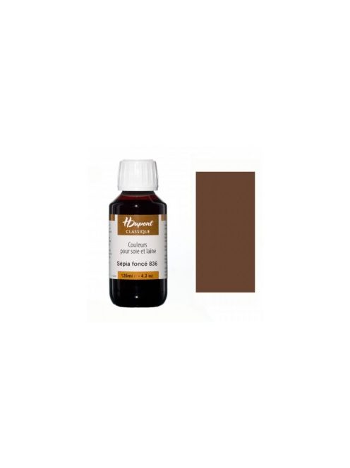 Dupont selyem festék 125ml - 836 Sötét szépia