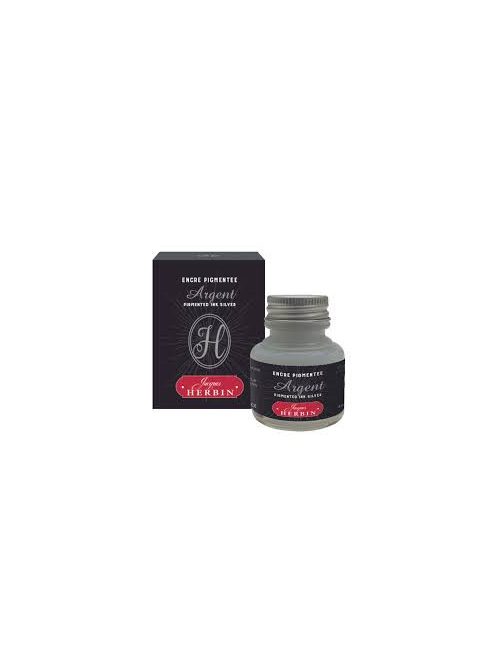 Herbin metál tinta 30ml – Ezüst