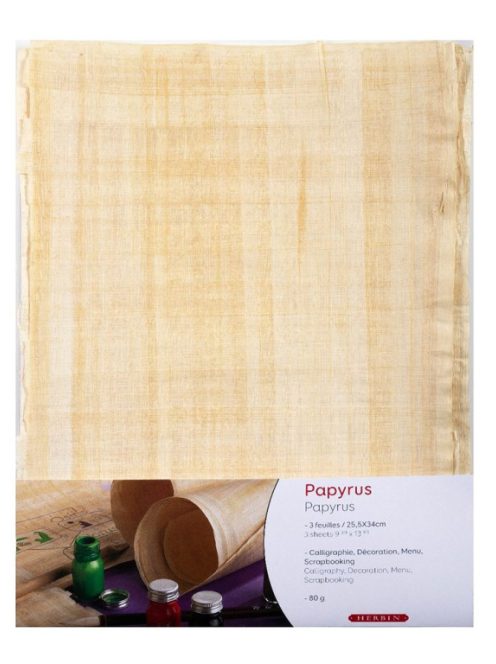 Hagyományos papirusz 25,5x34 cm, 3 lapos csomag