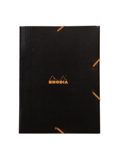 Rhodia szeleptányérok 24x32cm fekete