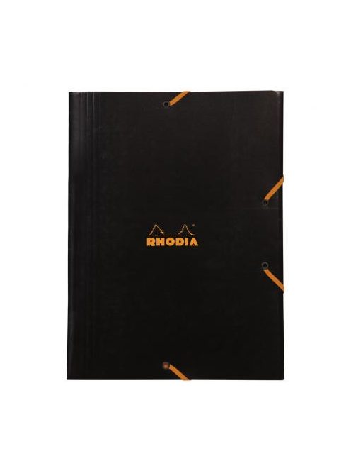 Rhodia szeleptányérok 24x32cm fekete