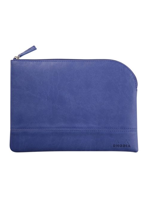 Rhodia bőrtok 16x22cm – Zafír