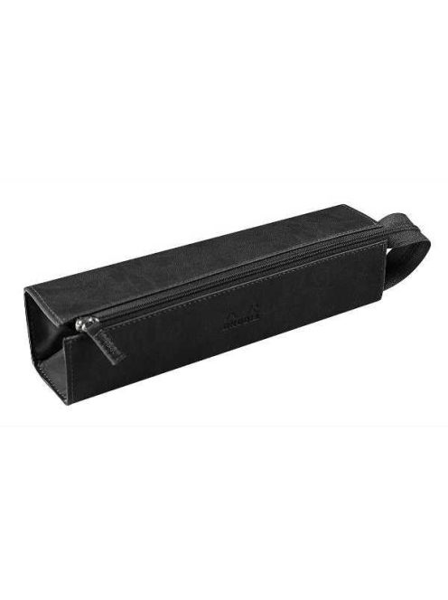 Rhodia cipzáras tolltartó 5x23cm - Fekete