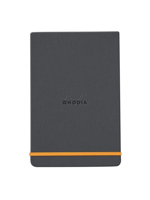 Rhodia jegyzetfüzet keménytáblás 9x14cm - Titán