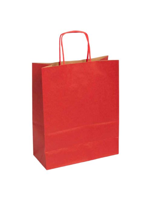 Clairefontaine színes papírtáska 22x27cm – Piros