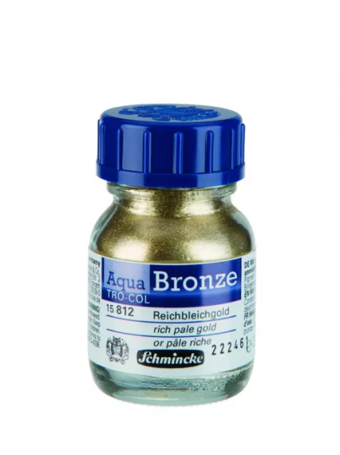 Aranyozó festék Schmincke Aqua 20ml – 812 gazdag halvány arany