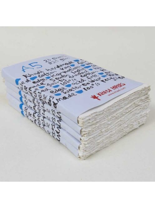 Khadi kézzel készített akvarellpapír A5 320g