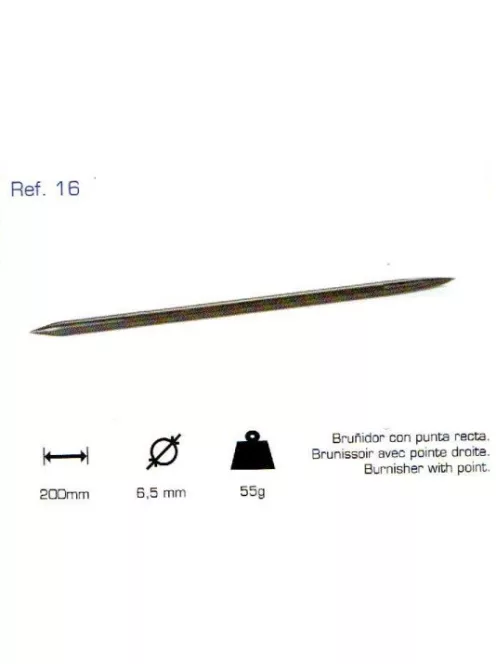 Artools burnisher with needle 16
