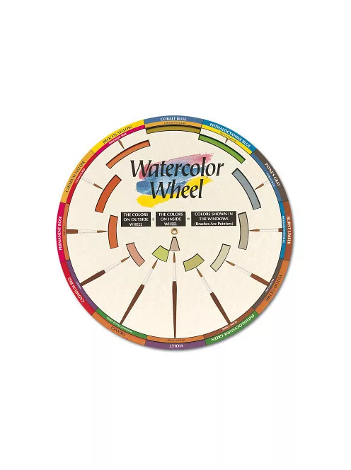 Color circle for watercolor