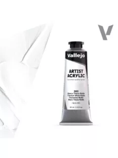   Vallejo Artist akril festék 60ml – 303 Titanium White Rutile